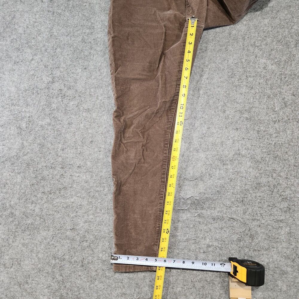 Patagonia Womens 32 Organic Cotton Everyday Cords Brown Corduroy Pants 32x28 - Picture 12 of 16